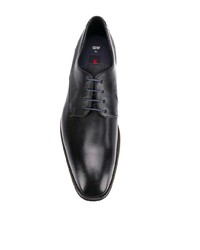 schwarze Leder Derby Schuhe von Lloyd