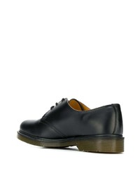 schwarze Leder Derby Schuhe von Dr. Martens