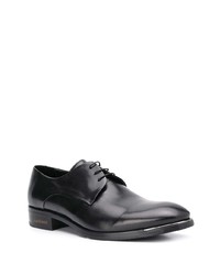 schwarze Leder Derby Schuhe von Baldinini