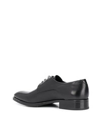 schwarze Leder Derby Schuhe von Baldinini