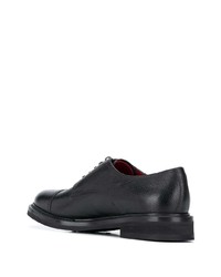 schwarze Leder Derby Schuhe von Barrett