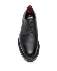 schwarze Leder Derby Schuhe von Barrett