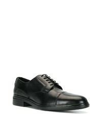 schwarze Leder Derby Schuhe von Bally