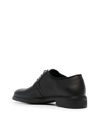 schwarze Leder Derby Schuhe von BOSS HUGO BOSS