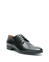 schwarze Leder Derby Schuhe von BOSS