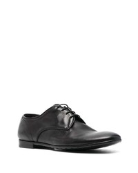 schwarze Leder Derby Schuhe von Premiata