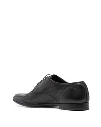 schwarze Leder Derby Schuhe von Premiata