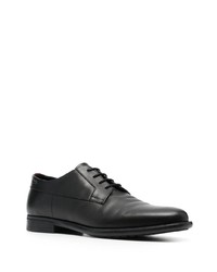 schwarze Leder Derby Schuhe von BOSS