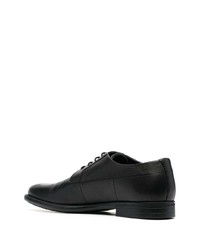 schwarze Leder Derby Schuhe von BOSS