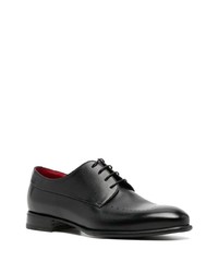 schwarze Leder Derby Schuhe von Barrett