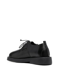 schwarze Leder Derby Schuhe von Marsèll