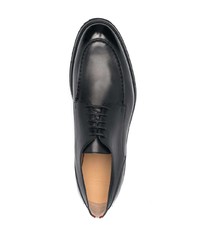 schwarze Leder Derby Schuhe von Bally