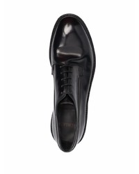 schwarze Leder Derby Schuhe von Premiata