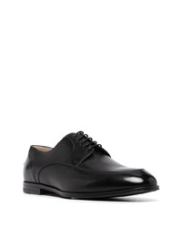 schwarze Leder Derby Schuhe von Bally