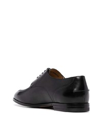 schwarze Leder Derby Schuhe von Bally