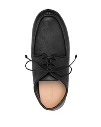 schwarze Leder Derby Schuhe von Marsèll