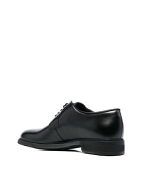 schwarze Leder Derby Schuhe von BOSS