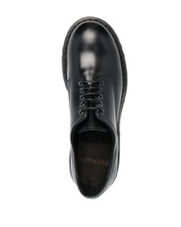 schwarze Leder Derby Schuhe von Premiata