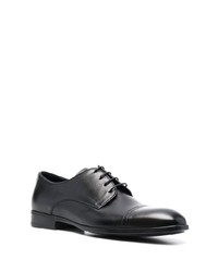 schwarze Leder Derby Schuhe von Barrett