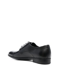 schwarze Leder Derby Schuhe von Barrett