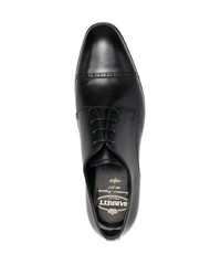 schwarze Leder Derby Schuhe von Barrett