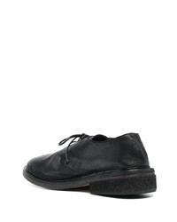 schwarze Leder Derby Schuhe von Marsèll