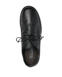 schwarze Leder Derby Schuhe von Marsèll