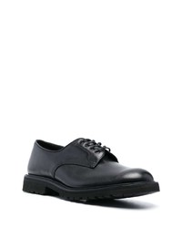 schwarze Leder Derby Schuhe von Tricker's