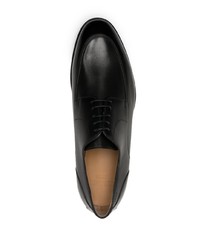 schwarze Leder Derby Schuhe von Bally