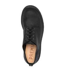 schwarze Leder Derby Schuhe von Premiata