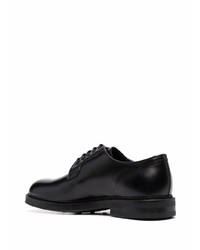 schwarze Leder Derby Schuhe von Henderson Baracco