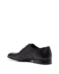 schwarze Leder Derby Schuhe von Casadei
