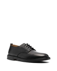 schwarze Leder Derby Schuhe von Henderson Baracco