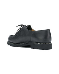 schwarze Leder Derby Schuhe von Paraboot