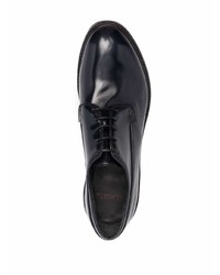 schwarze Leder Derby Schuhe von Premiata