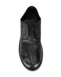 schwarze Leder Derby Schuhe von Marsèll