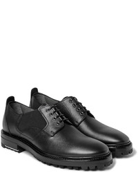 schwarze Leder Derby Schuhe von Lanvin