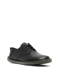 schwarze Leder Derby Schuhe von Camper