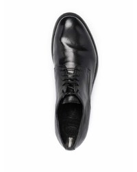 schwarze Leder Derby Schuhe von Officine Creative