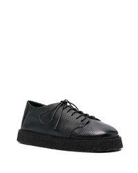 schwarze Leder Derby Schuhe von Marsèll