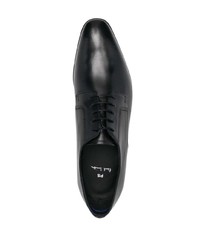 schwarze Leder Derby Schuhe von PS Paul Smith