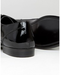 schwarze Leder Derby Schuhe von Aldo