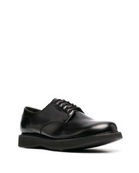 schwarze Leder Derby Schuhe von Church's