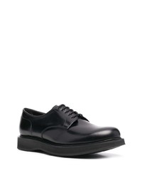schwarze Leder Derby Schuhe von Church's