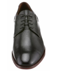 schwarze Leder Derby Schuhe von Lloyd