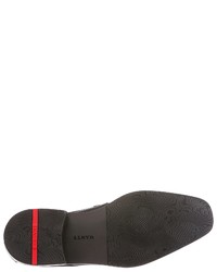 schwarze Leder Derby Schuhe von Lloyd