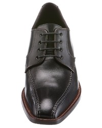 schwarze Leder Derby Schuhe von Lloyd