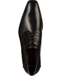 schwarze Leder Derby Schuhe von Lloyd