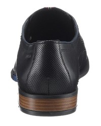 schwarze Leder Derby Schuhe von Lloyd