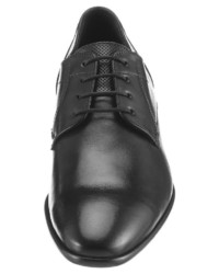 schwarze Leder Derby Schuhe von Lloyd